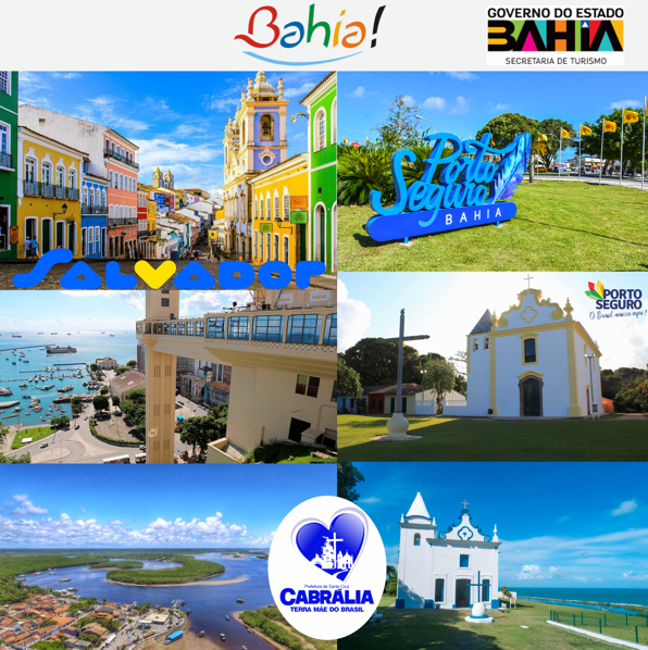 13 zonas turísticas da BAHIA